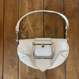 Dolce & Gabbana White Leather Handbag D & G